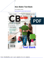 Dwnload Full Cb5 5th Edition Babin Test Bank PDF