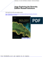 Dwnload Full CDN Ed Biology Exploring The Diversity of Life 2nd Edition Russell Solutions Manual PDF