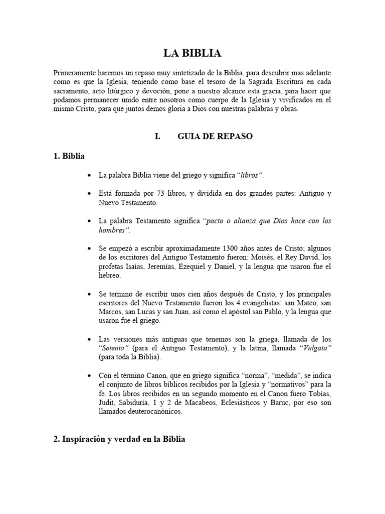 Guía de la Biblia y su Significado | PDF | Pablo el apóstol | Jesús