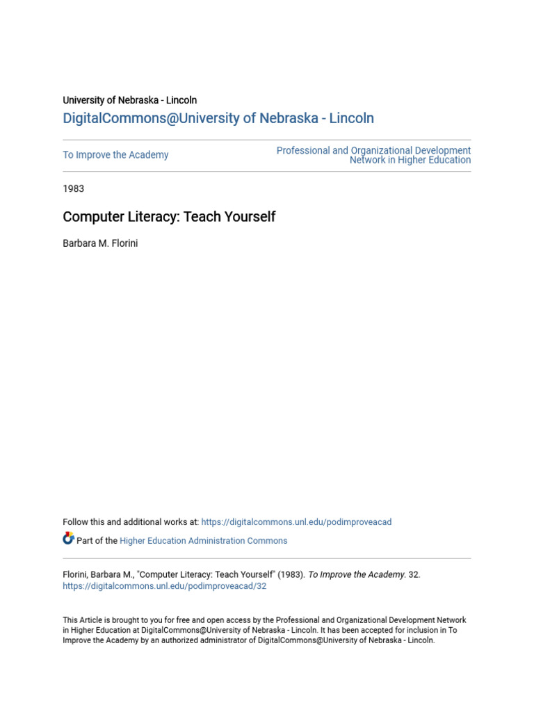 Digitalcommons University Of Nebraska Lincoln Digitalcommons 