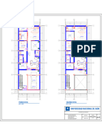 Plano Arquitectónico - 1er y 2do Nivel