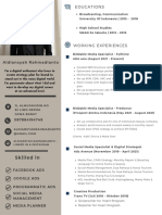 Curriculum Vitae - Aldiansyah Rahmadianto