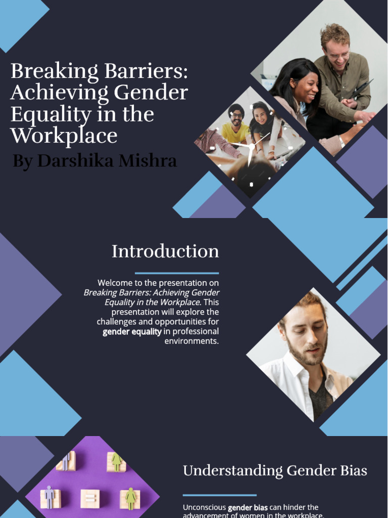 Gender Equality in the Workplace Guide | PDF | Gender Equality | Gender ...