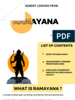 Lessons From RAMAYANA