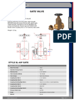 Gate Valve: Style Sl-40F Gate