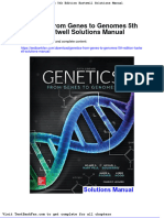 Dwnload Full Genetics From Genes To Genomes 5th Edition Hartwell Solutions Manual PDF