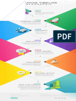 3 Free Creative Timeline Infographic