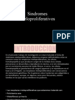 Sindromes Mieloproliferativos