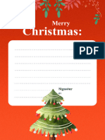 Christmas Printable Letters