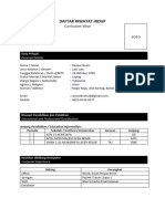 Format Curiculum Vitae