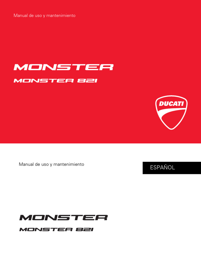 Ducati Monster 821 (2015) manual visual data 4
