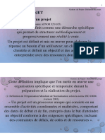 Gestion de Projets - 1. Le Projet