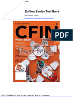 Dwnload Full Cfin 2 2nd Edition Besley Test Bank PDF