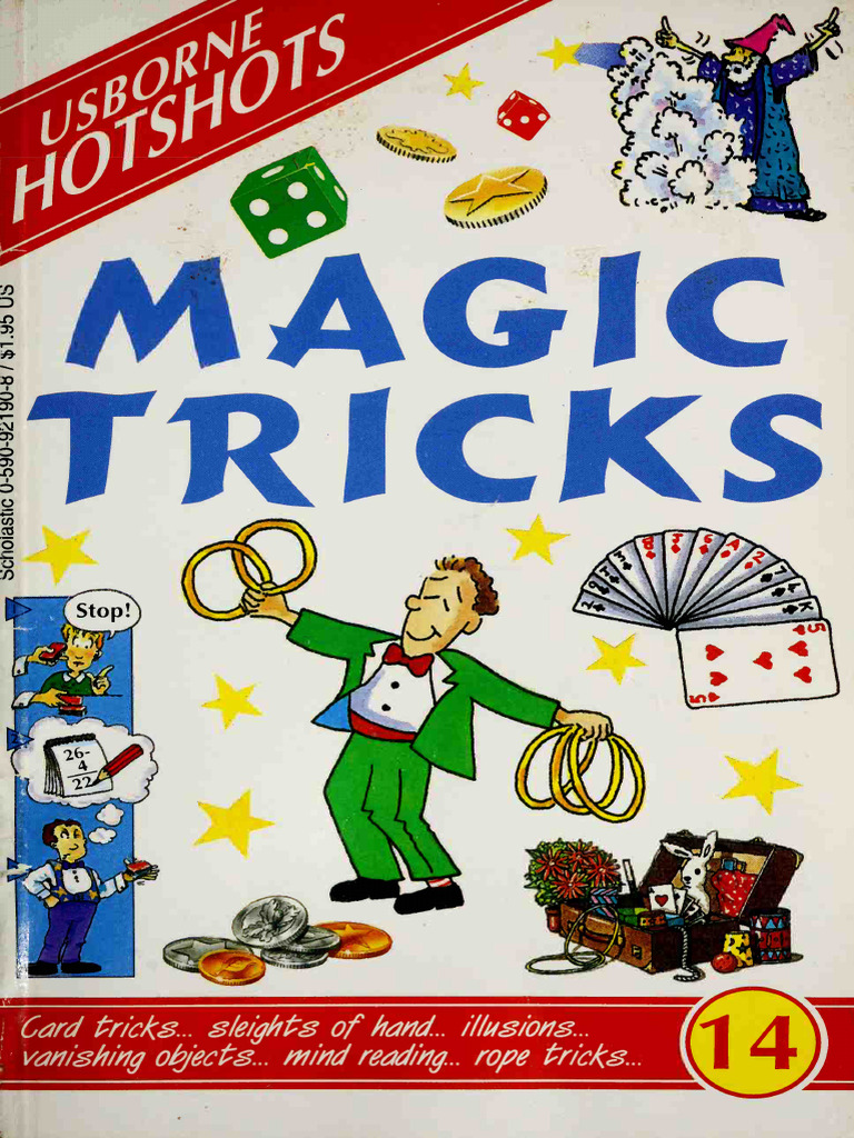 Usborne Hotshots Magic Tricks PDF Magic (Illusion) Hand