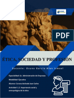 Ética, Sociedad Y Profesión: Docente: Osuna García Alan Ismael