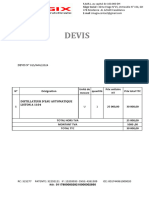 Devis Distillateur