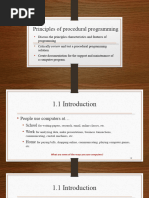 ITPP Principles of Procedural Programming