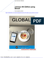 Dwnload Full Global Business 4th Edition Peng Solutions Manual PDF