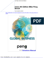 Dwnload Full Global Business 4th Edition Mike Peng Solutions Manual PDF