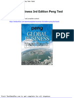 Dwnload Full Global Business 3rd Edition Peng Test Bank PDF