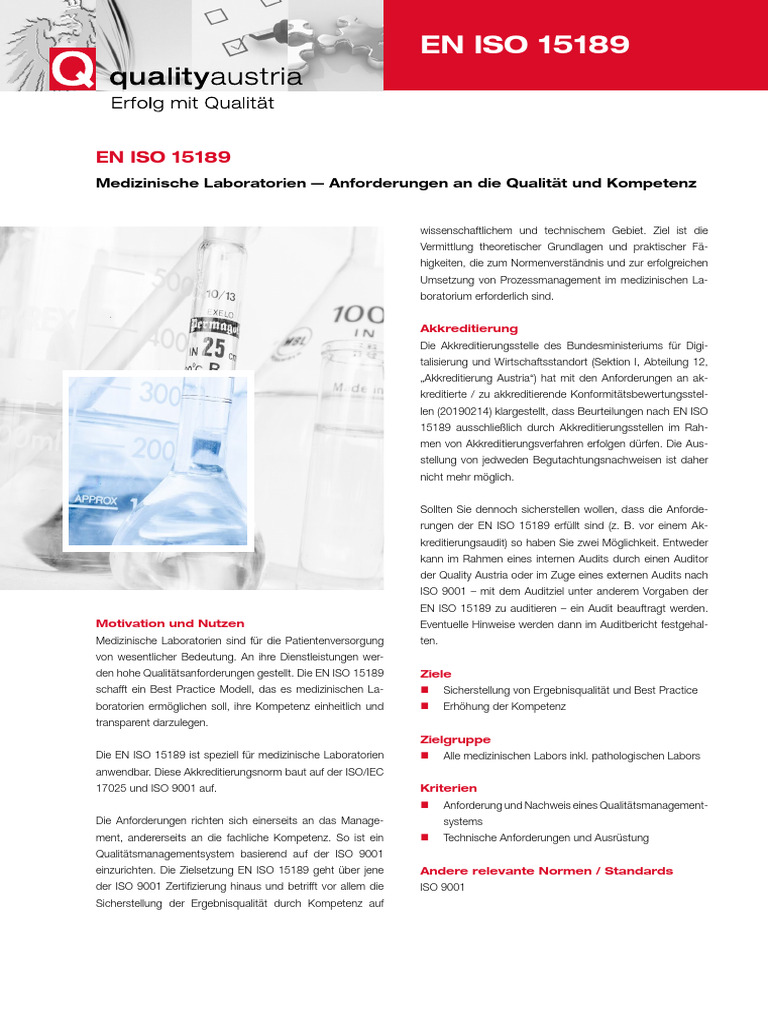 Flyer Iso 15189 de 2019 Web | PDF