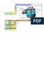 Modelo de Diseño de Biodigestor - 01