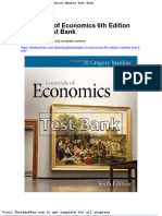 Dwnload Full Essentials of Economics 6th Edition Mankiw Test Bank PDF
