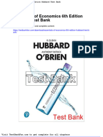Dwnload Full Essentials of Economics 6th Edition Hubbard Test Bank PDF