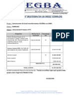 Avancement Travaux 57%