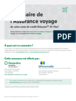 Sommaire Assurance Voyage Complete Odyssee or