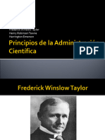 Principios de La Administración Científica