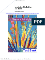 Dwnload Full Chemical Principles 8th Edition Zumdahl Test Bank PDF