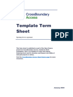 CrossBoundary Access Template OSA Term Sheet Jan 2024 VFinal
