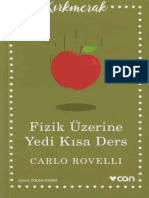 Carlo Rovelli - Fizik Üzerine Yedi Kısa Ders