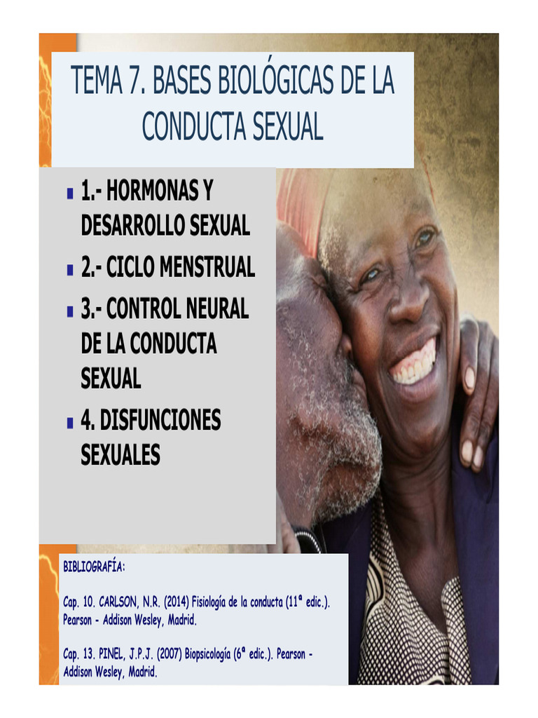 Tema 7. Bases Biológicas de La Conducta Sexual | PDF | Ciclo menstrual