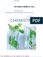 Dwnload Full Chemistry 6th Edition Mcmurry Test Bank PDF