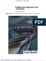 Dwnload Full Chemistry A Molecular Approach 2nd Edition Tro Test Bank PDF