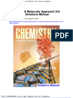 Dwnload Full Chemistry A Molecular Approach 3rd Edition Tro Solutions Manual PDF