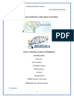 Comunicacion Oral y Escrita Infoxicacion e Infodemia