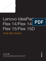 Ideapad Flex14flex14dflex15flex15d Ug Spanish
