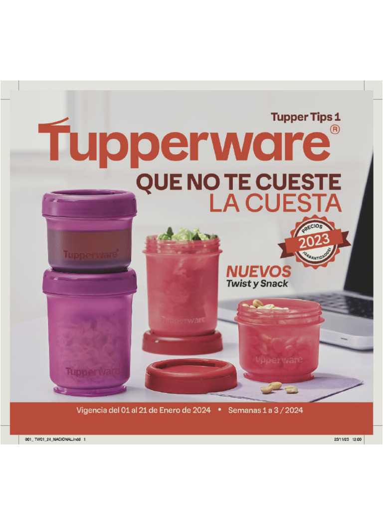 Tupper Tips 01 2024 Tupperware . | PDF