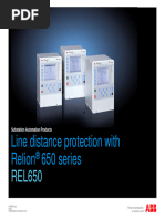 08 Line - Distance - Protection - REL650