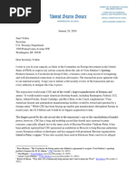 Sen. J.D. Vance's Letter To Treasury Secretary Janet Yellen