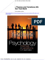 Dwnload Full Psychology Themes and Variations 8th Edition Weiten Test Bank PDF