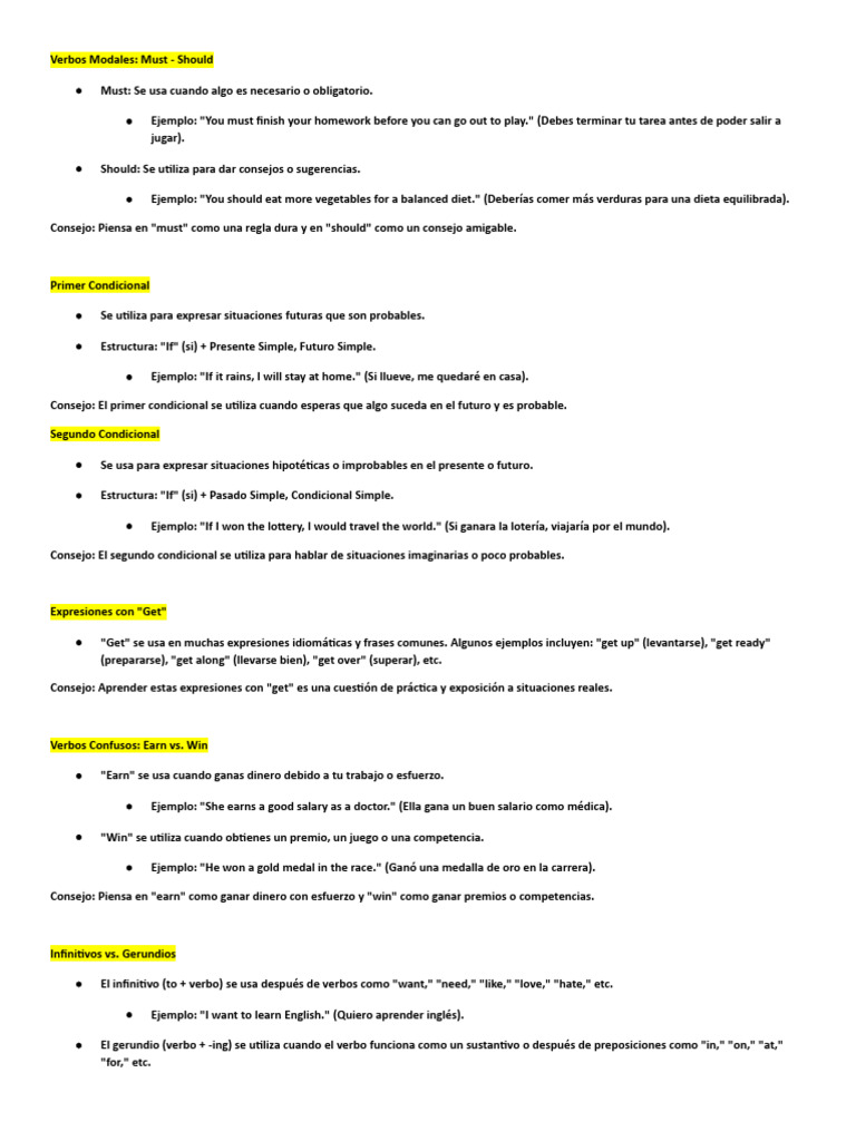 Verbos Modales | PDF | Verbo | Morfología