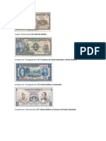 Billetes Antiguos y Nuevos de Colombia