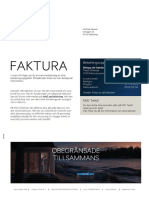 Faktura: Betalningsuppgifter