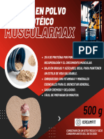 Muscularmax - Helado en Polvo Protéico
