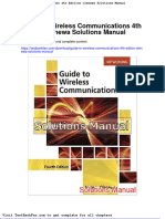 Dwnload Full Guide To Wireless Communications 4th Edition Olenewa Solutions Manual PDF