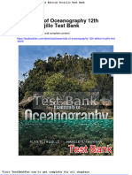 Dwnload Full Essentials of Oceanography 12th Edition Trujillo Test Bank PDF
